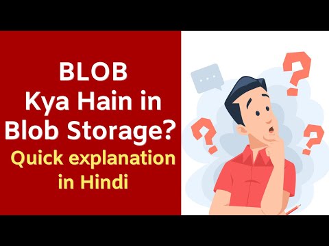 Azure Blob Storage Mein Blob Kya Hota Hai? Code Hindi