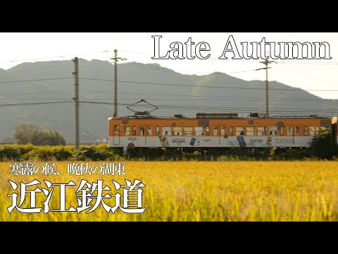 近江鉄道　〜寒露の候、晩秋の湖東〜