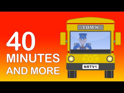 THE WHEELS ON THE BUS *& MORE* | Compilation | Nursery Rhymes TV | English Songs For Kids