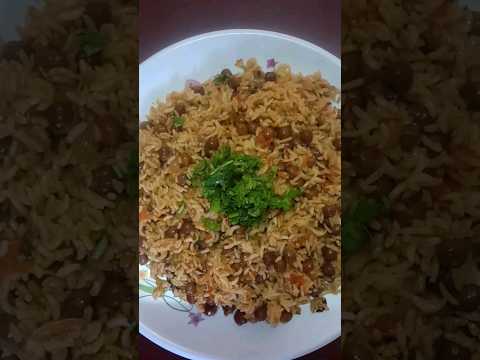 Chana Masala Rice Recipe l Chickpeas Rice