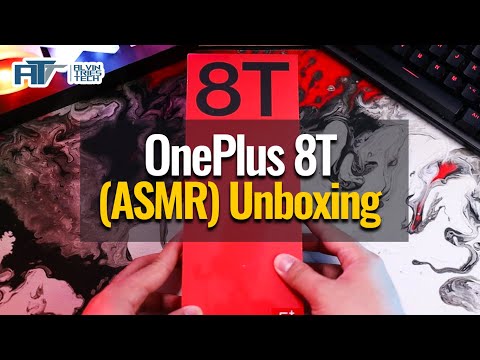 OnePlus 8T ASMR Unboxing - Specs, Price, Design, Accessories