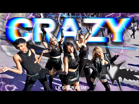 [KPOP IN PUBLIC SPAIN] LE SSERAFIM (르세라핌) - CRAZY - {ONE TAKE} || DANCE COVER by GETSHINE