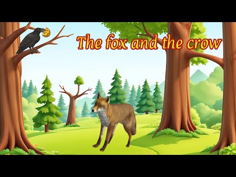 The fox and the crow|Urdu cartoon story  |Urdu kahaniyaan | Moral Story