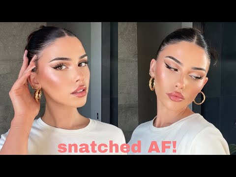 how to snatch your OWN makeup & hair *EASY*