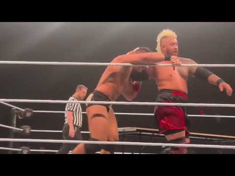 LA Knight vs Solo Sikoa Street Fight - WWE Live 4-20-2024