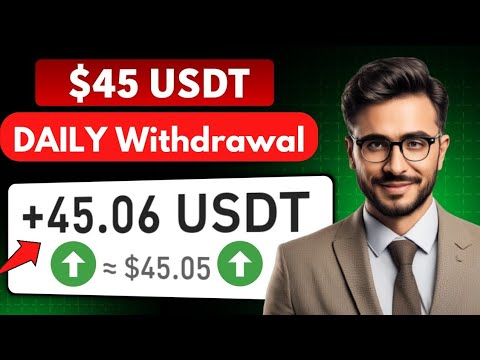 Withdraw $45 USDT Instantly 💰 | Earn Free USDT Everyday - USDT Earning Site 2024