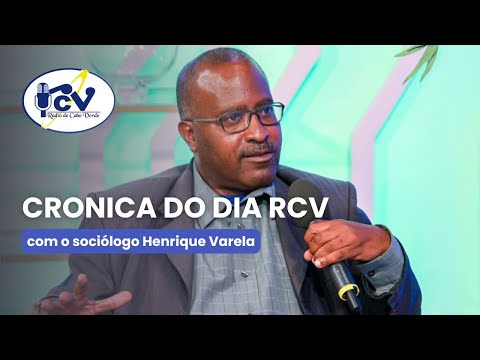 Cronica RCV com sociólogo Henrique Varela. Tema: espírito da paz