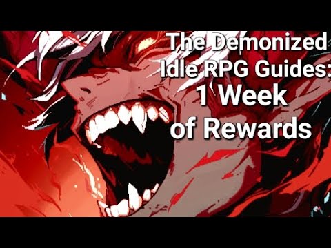 Weekly Progress Part 1! - The Demonized Idle RPG