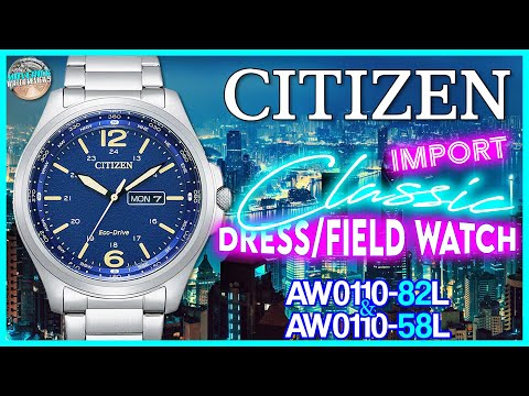 This Watch Is A Hidden Gem! | Citizen Classic Field/Dress Watch AW0110-58L or AW0110-82L