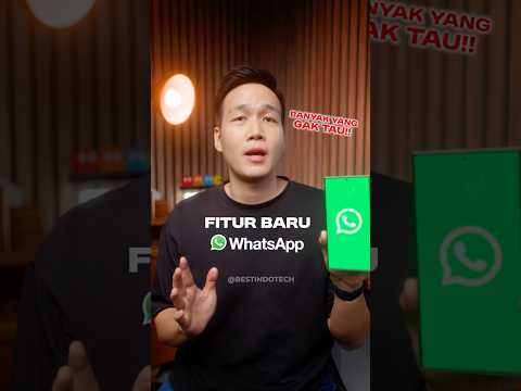 Berapa banyak kalian yang belom tau fitur baru WhatsApp ini?!