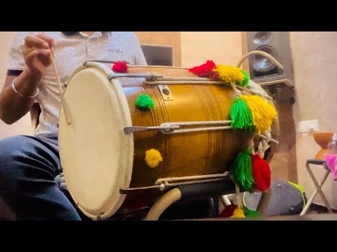 Punjabi Dhol in Studio