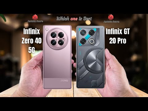 Infinix Zero 40 5G vs Infinix GT 20 Pro  Full comparison ⚡Which one is Best