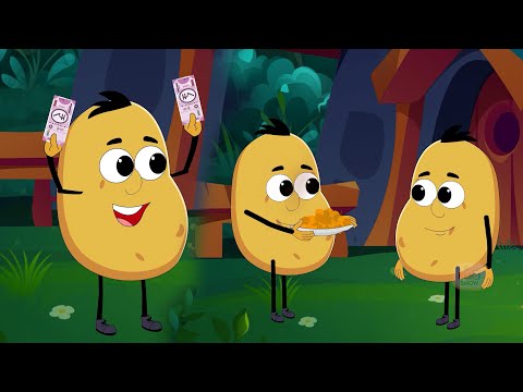 आलू कचालू बेटा कहाँ गए थे - Aloo Kachaloo Beta Kahan Gaye They - Popular Hindi Kids Rhymes Song