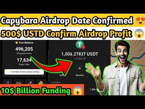 Capybara Meme Airdrop Date Revealed | How to Earn Capy Tokens | Listing Date & Expected Price