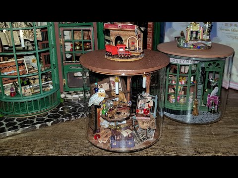 DIY Miniature dollhouse kit Time Magic - Dream bottle series