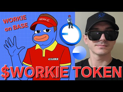 $WORKIE - WORKIE TOKEN on BASE CRYPTO COIN HOW TO BUY COINBASE BLOCKCHAIN MEMECOIN UNISWAP BASECHAIN