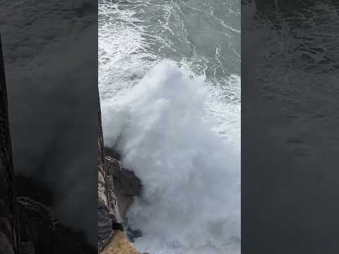 NAZARE WAVE HITS ROCK