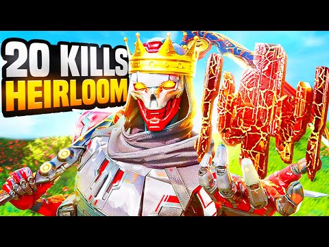 Unlocking HEIRLOOM SHARDS & REVENANT 20 Kills (Apex Legends)