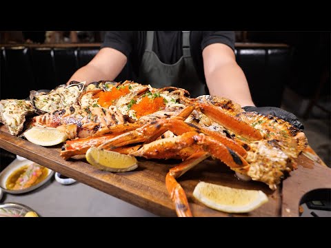 Japanese Restaurant with Crazy Sushi & Giant Tomahawk  & BBQ Seafood Thermidor Shujin In Singapore