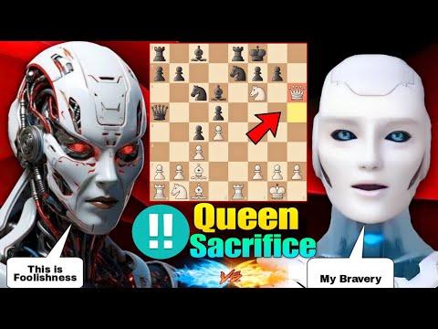 Stockfish BRILLIANTLY Sacrificed His Queen Like Mikhail Tal Against His Strongest Opponent | Chess