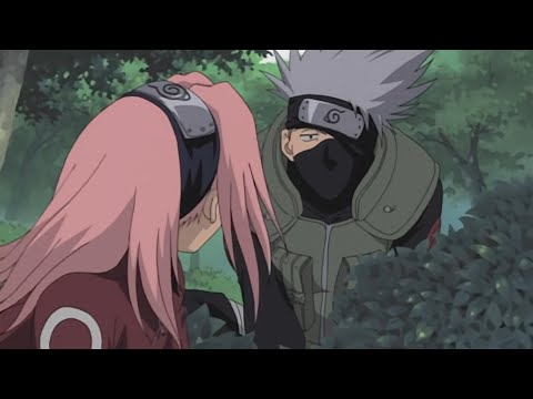 SAKURA GETS CAUGHT IN GENJUTSU BY KAKASHI