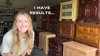 I Flipped 18 Mismatched Nightstands in an Assembly Line