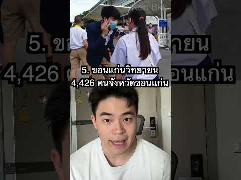 10 โรงเรียนรัฐที่มีนักเรียนมากสุด #shorts