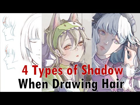 🎨Hair Coloring Tips: Learn How to Add Depth and Shadows in Your Drawings