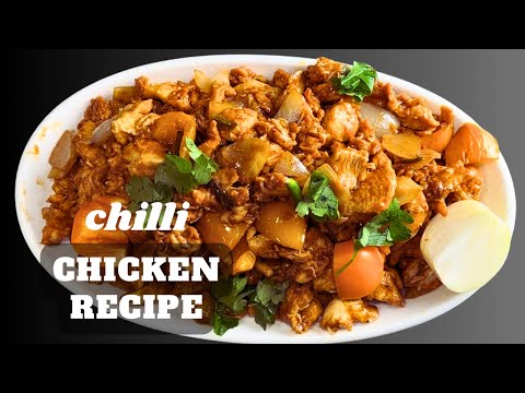 DRY CHILLI CHICKEN | CHILLI CHICKEN RECIPE | RESTAURANT STYLE CHILLI CHICKEN