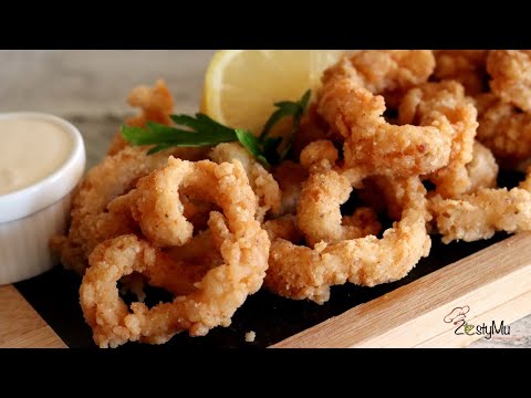 Deep Fried Calamari | Calamar Croustillant | Crispy Calamari | Calmar