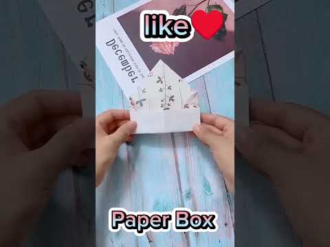 Paper Box🎁|| Gift Box|| #Craft#Shorts