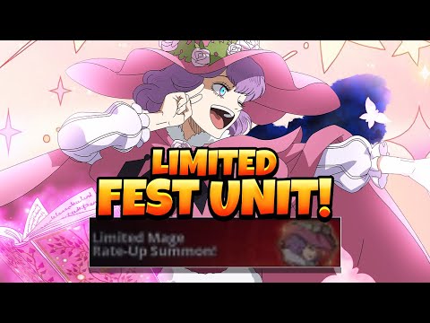 WARNING - DOROTHY IS A *LIMITED* FEST UNIT??? THIS IS BAD...  | Black Clover Mobile