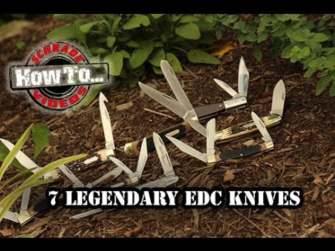 7 Legendary EDC Knives that You Should Own - Barlow, Stockman, Trapper, and More -  Schrade Best