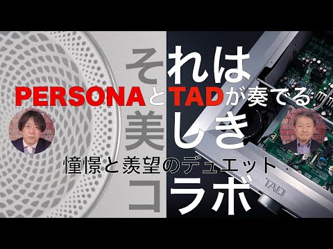 パラダイム PERSONA 7F×TAD EVOLUTIONシリーズのサウンド、デザインに大満足！　設計ポリシーに近似性を感じさせる、2つのブランドが美しいハーモニーを奏でてくれました