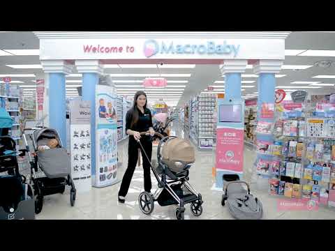 CYBEX PRIAM Stroller Demo | How to Open and Close the Stroller|  MacroBaby