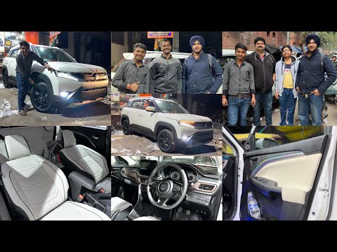 Ghaziabad से आई Brezza Range Rover बन ने - New Brezza Modified 2023 | New Brezza Lxi Modification