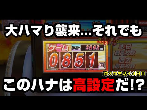 キングハナハナ【3.4日目】今まで打って来た経験で分かる...どれだけハマろうとこの台は高設定だ!?【パチンカス養分ユウきのガチ実践#311 】