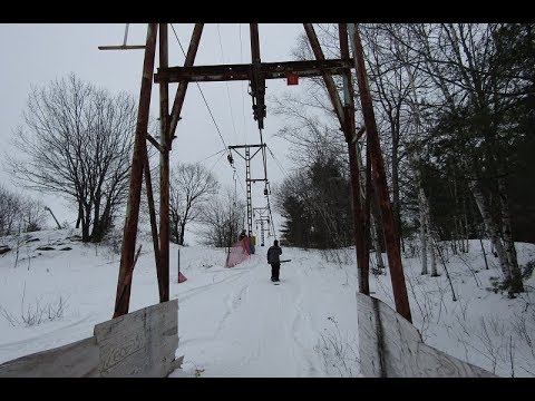 T-Bar Ride - Veterans Memorial Ski Area