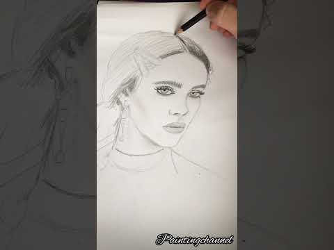 How to draw Billie Eilish #drawing #paintingchannel #billie eilish #drawingbillieeilish #realistic