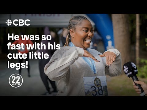 Marathon runner butts heads with Joshua the goat! | This Hour Has 22 Minutes