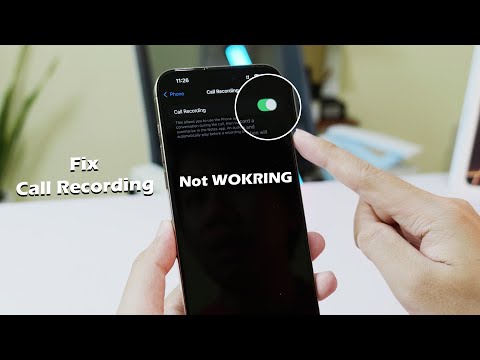 2 Methods Fix Call Recording Not Working on iOS 18 - iPhone