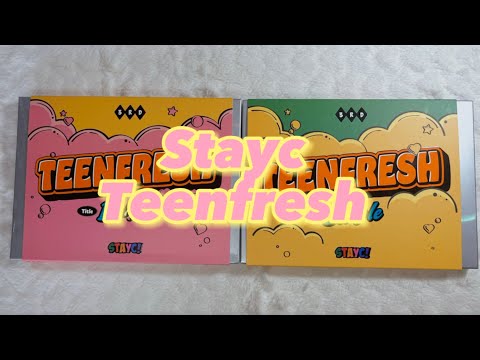 Stayc 3rd Mini Album Teenfresh album unboxing ( bubble&arcade ver )