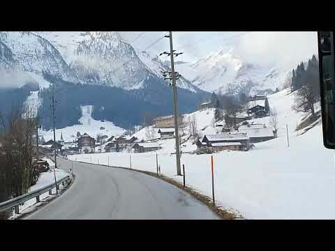 Gstaad - Glacier 3000 Bus Ride | Switzerland