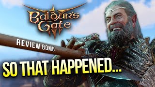 Angry Gamers Try to Review-Bomb Baldur's Gate 3 - Fails Miserably