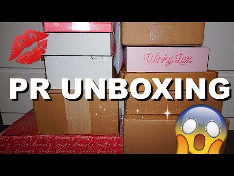 Pr Uboxing Haul Ft Lancome, Colourpop, Benefit Sally Beauty & More!!!!