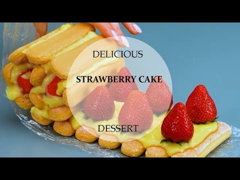 DELICIOUS STRAWBERRY CAKE