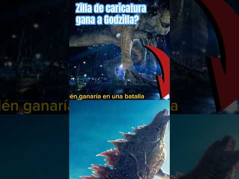 Zilla de caricatura es pro? #godzilla #godzillaxkongthenewempire #monstervers