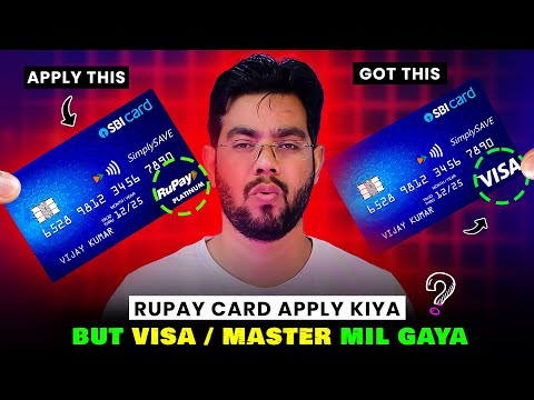 Apply RUPAY Credit Card But Received VISA or MASTER Credit Card - अब क्या करें ?