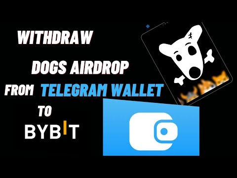 How to withdraw dogs Airdrop from Telegram wallet to Bybit using USDT.