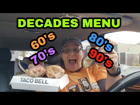 Taco Bell Decades Menu Review #foodreview #honestfoodreviews #fastfood  #tacobell #fastfoodreview